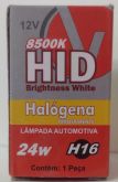 lâmpada halógena H16
